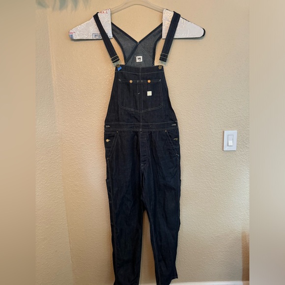LEE H&M Other - NWOT Lee x H&M Raw‎ Denim Overall Dungaree Blue Men's size S